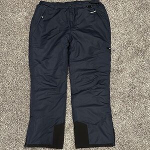 Avalanche Winters Edge Snow/Ski Insulated Blue Cargo Pants